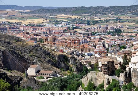 Aerial View Of Cuenca, Spain