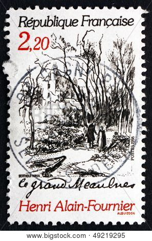Postage Stamp France 1986 Scene From Le Grand Meaulnes