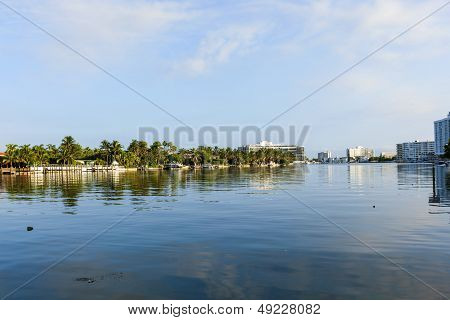 Luxury Houses And Condos At The Canal In Miami