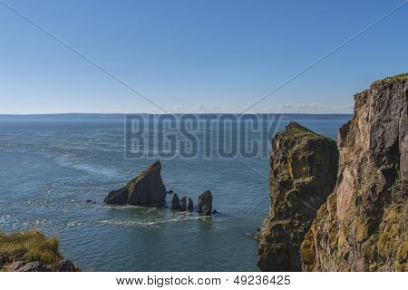 Cape Split klipper og tidevandsenergi nuværende