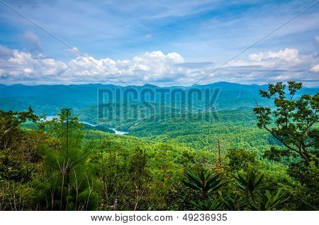 Scenery Around Lake Jocasse Gorge