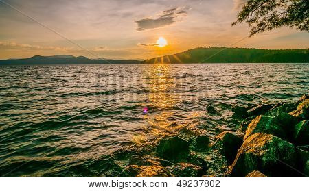 Scenery Around Lake Jocasse Gorge