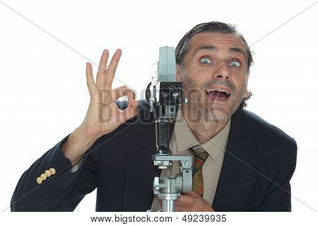 Happy Camera Man