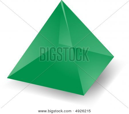 Průsvitné pyramida