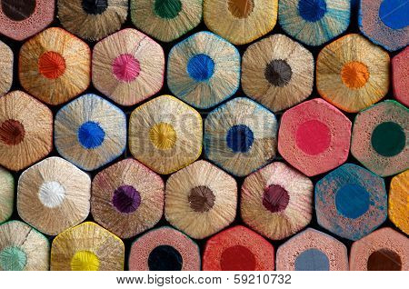 Color Pencils Background