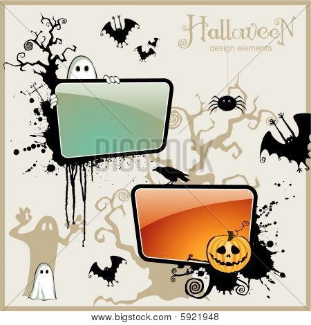 Elementi di Design di Halloween