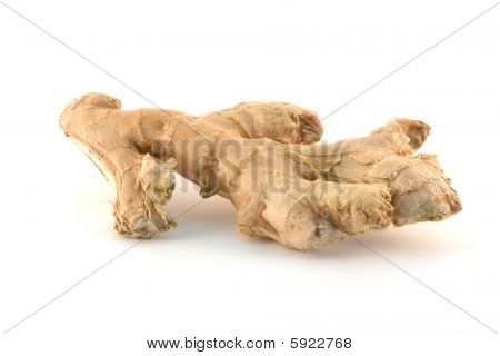 Ginger Isolated On White Background