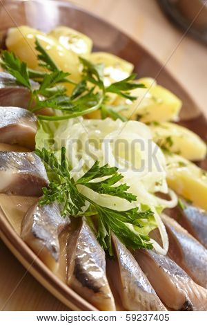 Matjes with Potatoes