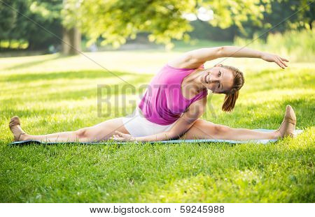 Exercising yoga