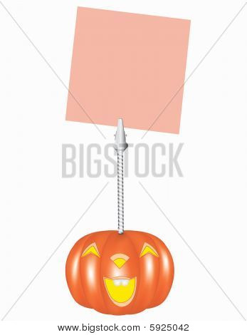 Græskar Pins papir