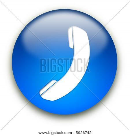 Telefon ikon knap
