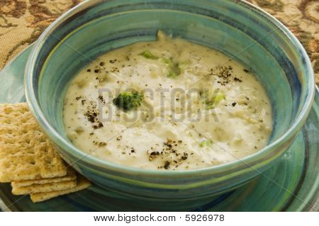Cremen af Broccoli suppe