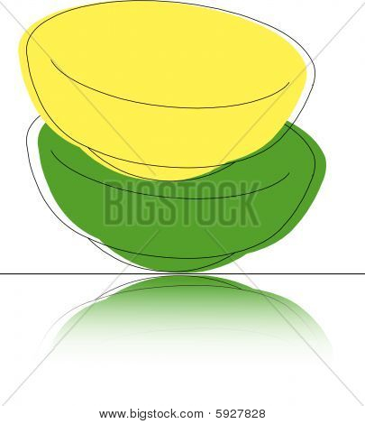 Ciotola di zuppa calda