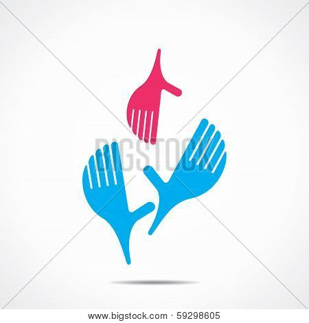 helping hand icon