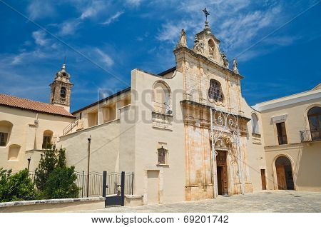 Sanctuary of Blessed Giacomo. Bitetto. Puglia. Italy.