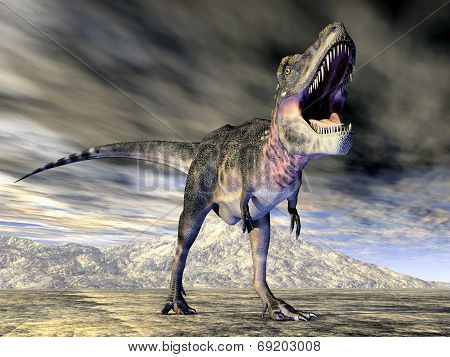Dinosaur Tarbosaurus