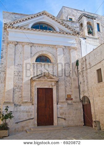 Svatého Jana Křtitele. Giovinazzo. Apulie.