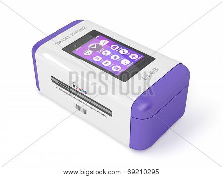 Box With Smartphone