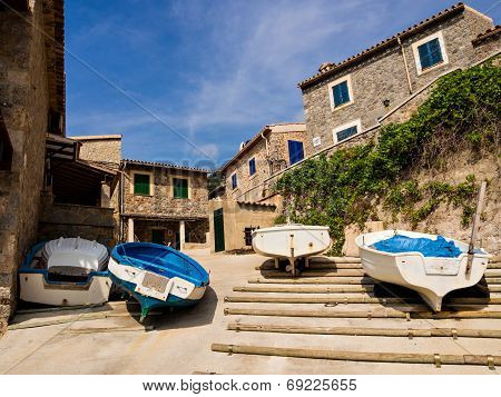 Boats at port de Valdemossa