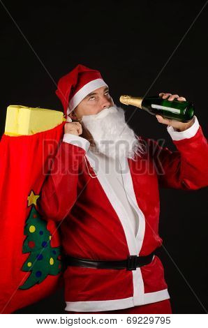 Alcoholic Santa