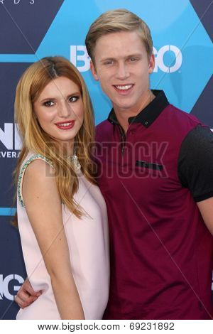 LOS ANGELES - JUL 27:  Bella Thorne, Tristan Klier at the 2014 Young Hollywood Awards  at the Wiltern Theater on July 27, 2014 in Los Angeles, CA