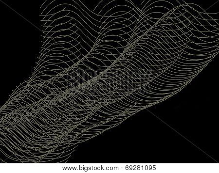 Fine white spirals