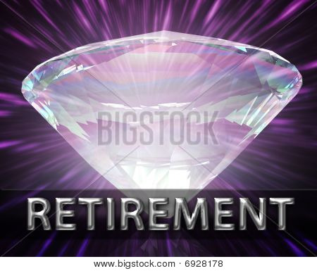 Luksus pensionering investering koncept
