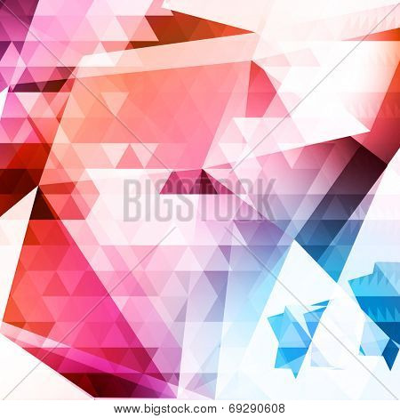 Colorful Triangular Abstract Background