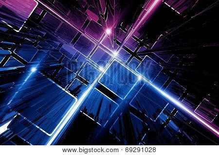 Technology Circuit Background