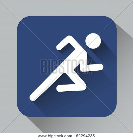 Vector Running Icon