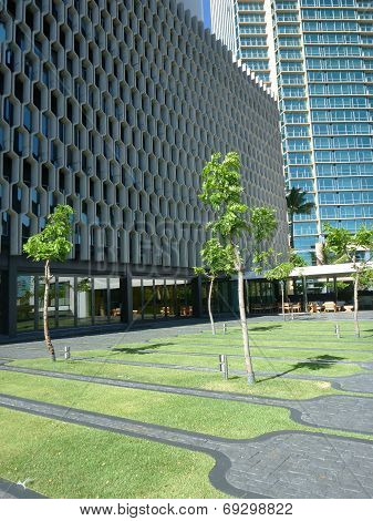 Garden At Historic Ibm Building