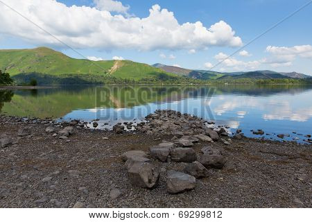 Derwent Lake District National Park Cumbria England uk near Keswick