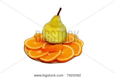 Peer en de gesneden oranje