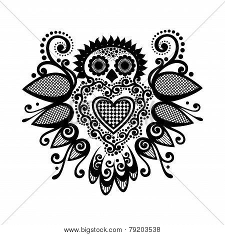 Vector Patterned Pigeon