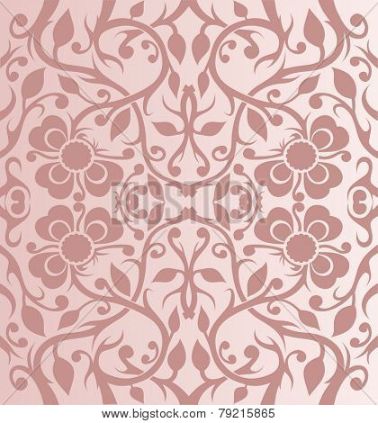 Wallpaper pattern - vector