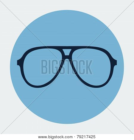 Retro sunglasses icon