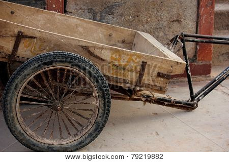 Old Cart Parked In Delhi