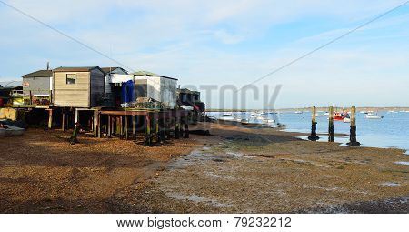 River Deben at Felixstowe Ferry.