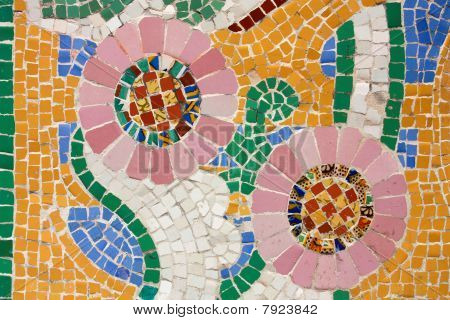 Mosaico floral