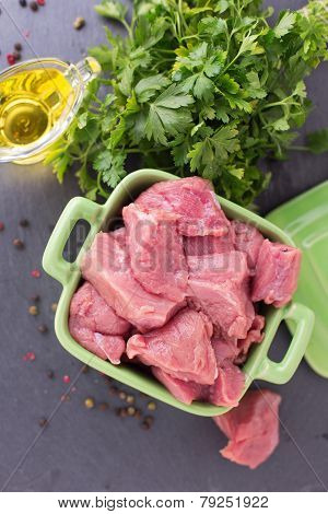 Fresh Raw Meat