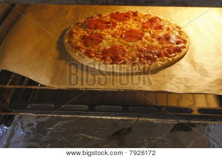 piza ในเตาทำอาหาร
