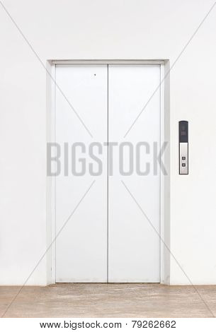 Single Elevator Door.