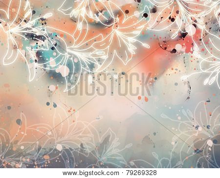 Abstract lily