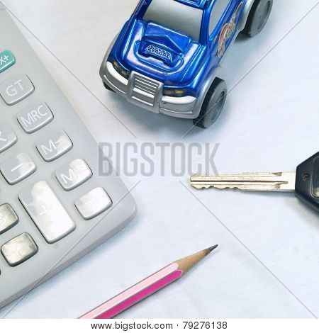 Buy,Sell,Rent A Car for business concept