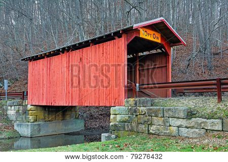 Covered Bridge At Hundred