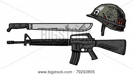Us Weapons During The Vietnam War