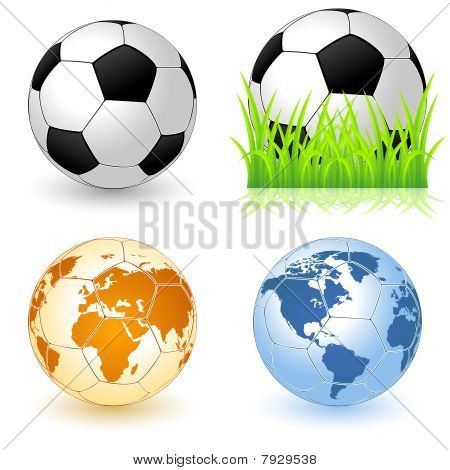 Футбольный мяч значок