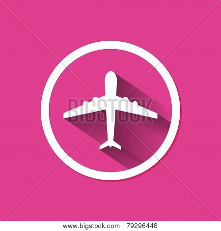 Air plane flying