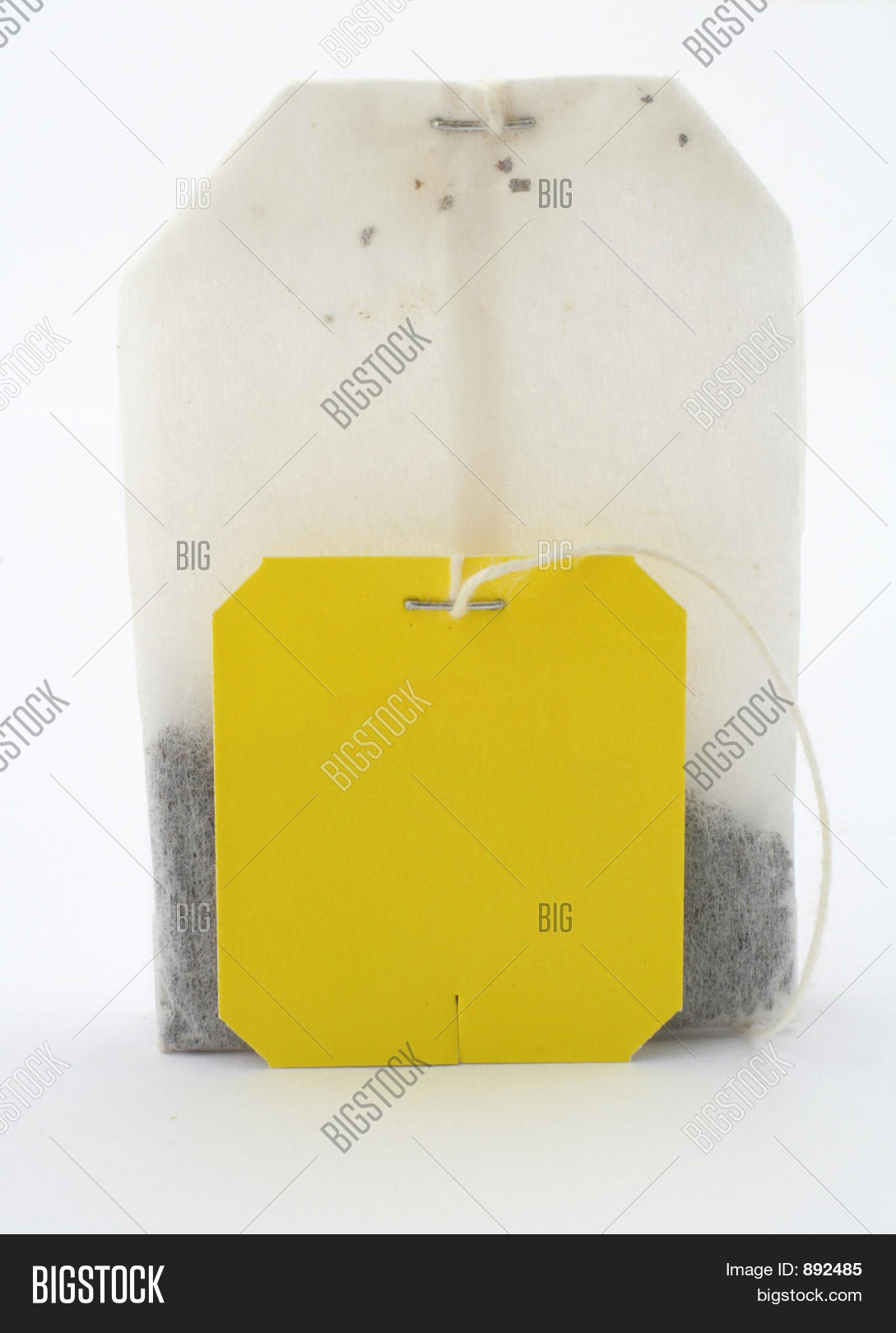 Tea Bag Empty Tag Image & Photo (Free Trial) Bigstock