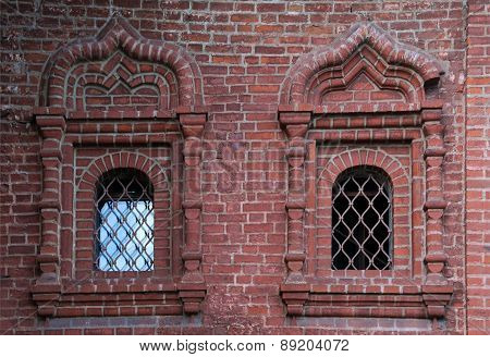 Two Windows Of The Krutitsy Patriarchal Metochion